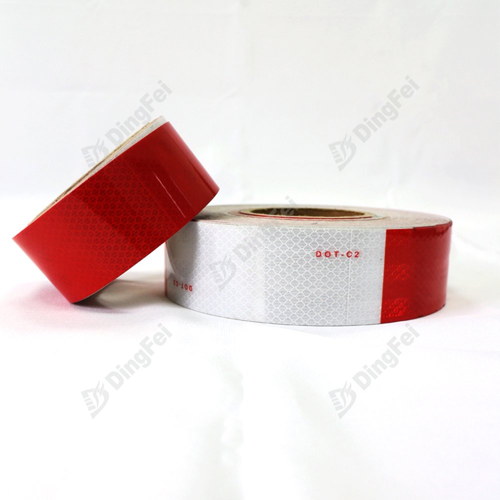 High Intensity Manufacturer Custom Reflective Conspicuity Sticker Tape For Vehicles - 